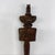 Hand-carved in Tanzania, this Nyamwezi Figural Engagement Hair Pick was used by women for special occasions.Â The...