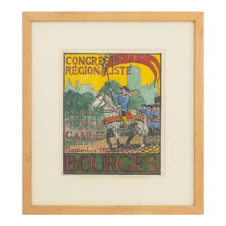 Maurice Retif "Congres Berri Regionaliste", 1911 For Sale