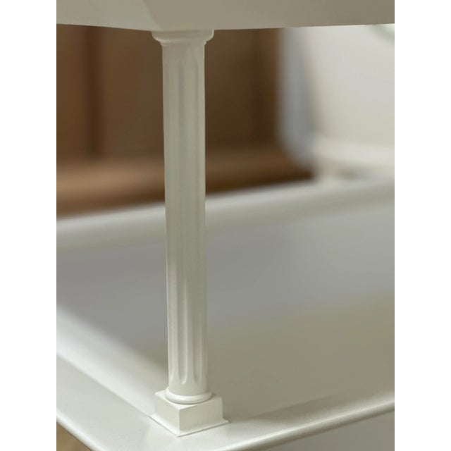 Baker Furniture Company Baker Furniture Three Tier Etagere / Tray Table For Sale - Image 4 of 9