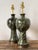 Vintage Glazed Ceramic Lamps - A Pair For Sale In West Palm - Image 6 of 12