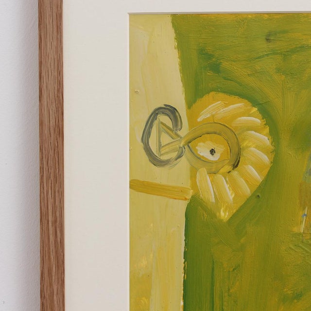 Raymond Debiève, Nude Woman at Home, 1969, Oil on Paper, Framed For Sale - Image 4 of 18