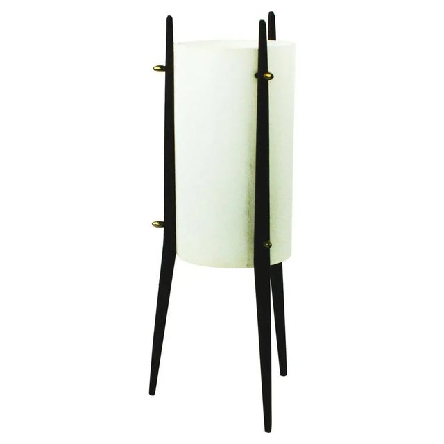 Scandinavian Teak Table Lamp by U. & Ö. Kristiansson for Luxus For Sale - Image 11 of 11