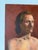 1970s Vintage Figurative Male Portrait Oil on Canvas Painting – Signed For Sale - Image 11 of 12