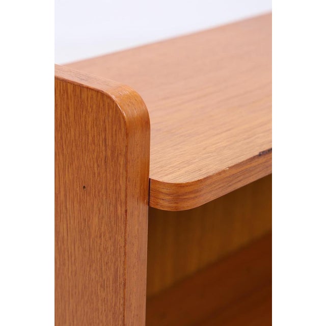 Wood Small Vintage Teak Bookcase, 1960s For Sale - Image 7 of 11