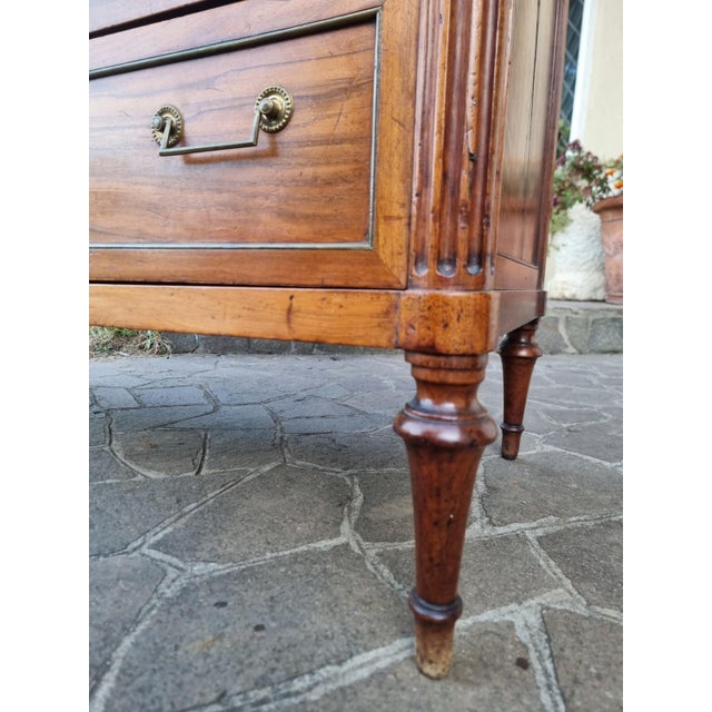 Antique French Walnut Chest of Drawers, 1770 For Sale - Image 4 of 15