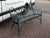 Regency Iron Garden Bench For Sale - Image 11 of 15