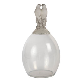 Vintage Tourterelles Vase by René Lalique, 1925 For Sale