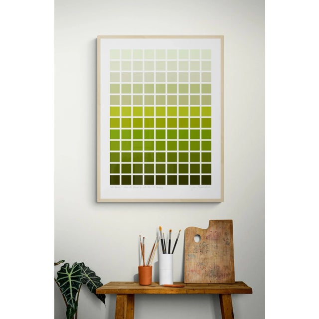 When you stand in a grove of trees and look up, and the whole sky is filled with all of the greens of all of the leaves:...