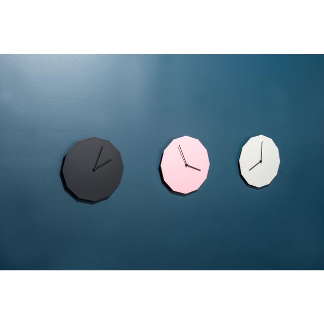 Black Twelve Clock by NEO/CRAFT For Sale - Image 8 of 10