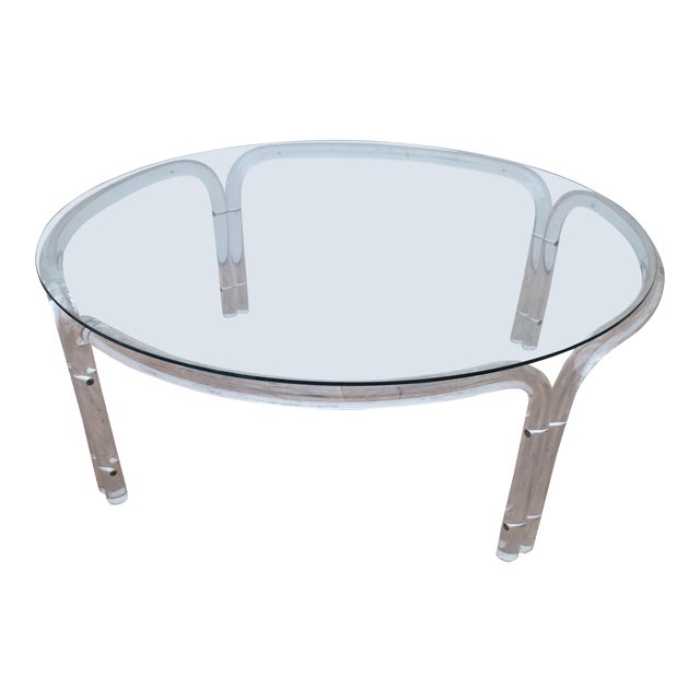 Vintage Lucite Coffee Table Chairish