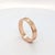 Cartier Cartier "Love" Ring With a Single Diamond in 18k Rose Gold - Size 6.75 For Sale - Image 4 of 10