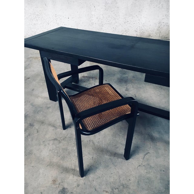 Italian Design Bentwood & Webbing Armchair, 1970s For Sale - Image 17 of 18