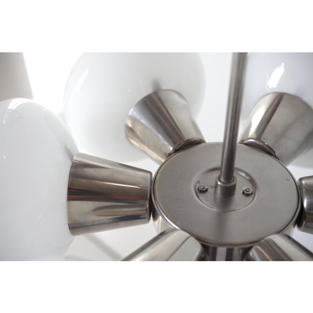 Mid-Century Sputnik Pendant Light by Jaroslav Bejvl for Kamenicky Senov, Czechoslovakia, 1970s For Sale - Image 16 of 18