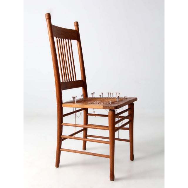 Antique Spindle Back Chair Art Installation For Sale - Image 6 of 10