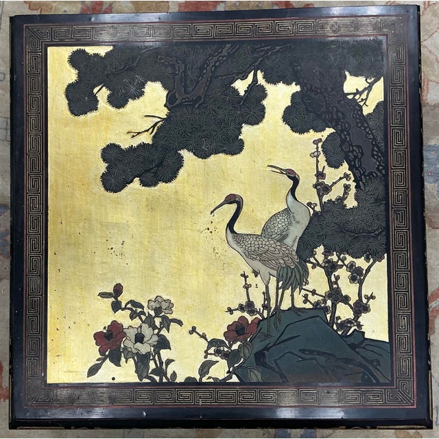 Vintage Chinese Laquer Coffee Table For Sale In Providence - Image 6 of 12
