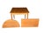 Brown Vintage Danish Modern Teak Dining Table With Carved Tapered Legs For Sale - Image 8 of 18