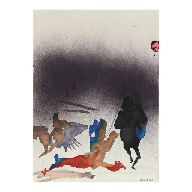 Leo Guida, Price, St. George and the Dragon, Lithograph, 1960s For Sale