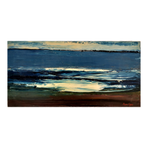 Early Work by French American Artist Jacques Lamy "The Sea" Circa 1960's