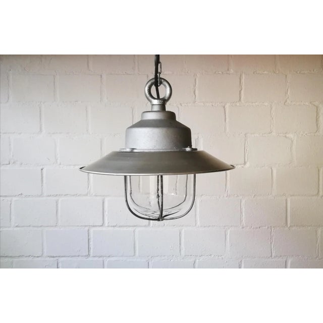 Industrial German Ceiling Lamp from Legrand, 1950s For Sale - Image 13 of 13