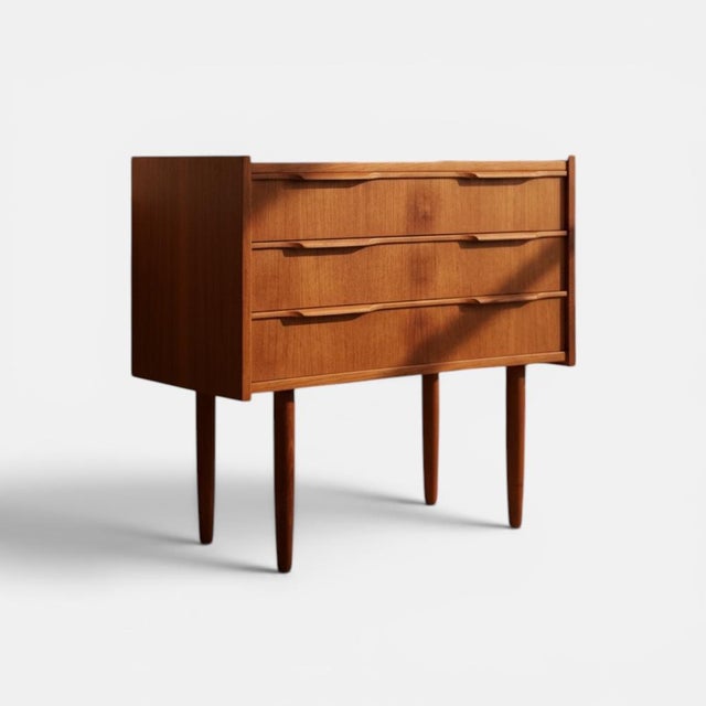 Small Teak Chest of Drawers from Ejsing Møbelfabrik, Denmark, 1960s For Sale - Image 14 of 14