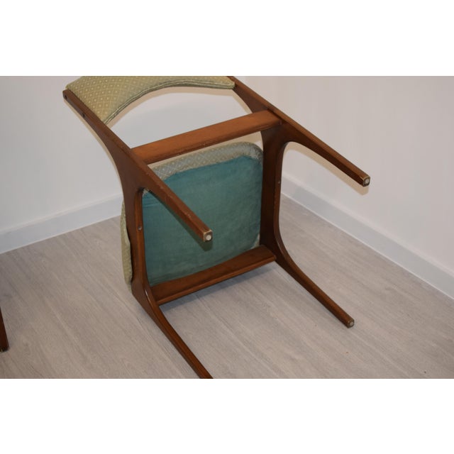 Beatrice Chairs by Giuseppe Gibelli for Sormani, 1970, Set of 4 For Sale - Image 3 of 17