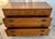 Vtg. Ethan Allen American Style Three Drawer Maple Chest in Nutmeg W/Mica Top For Sale - Image 11 of 13