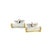 Silver 1990s Tiffany & Co Estate Cufflinks 18k Gold Sterling Silver, 2 Pieces For Sale - Image 8 of 12
