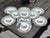 Late 20th Century Late 20th Century Haviland Limoges French Luncheon Plates From Chateau Loudenne in Medoc France - Set of 10 For Sale - Image 5 of 10