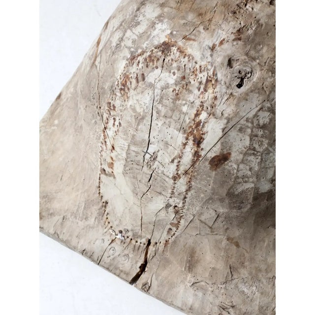 Antique 19th Century American Hand Hewn Dough Bowl For Sale - Image 14 of 18