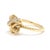 David Yurman Citrine & Diamond Cable Wrap Ring, 18k Yellow Gold, Ring Size 5.5 For Sale - Image 4 of 6