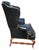 Rare No. 200 Bicentennial Limited Edition Leather Wingback Chair by Leathercraft-Hickory NC. Excellent Condition Add a...