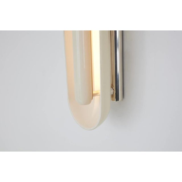 Contemporary Oblong Cosmos Ceramic Wall Lamp by Jennifer Midoz For Sale - Image 3 of 9
