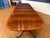 Wood Classic Scallop Cornered Mahogany Dining Table by Leighton Hall - Showroom Sample For Sale - Image 7 of 14