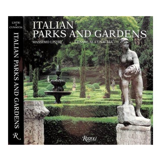 "Italian Parks and Gardens" 1995 Listri, Massimo, Cunaccia, Cesare M. For Sale