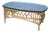 Late 20th Century Fretwork Burnt Bamboo Glass Top Coffee Table For Sale