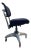 Machine age industrial tanker desk chair, with 4-star aluminum propeller base. Designed originally by Gio Ponti in 1936...