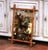 Decorate a powder room, entryway, or bedroom with this elegant antique faux bamboo mirror. Crafted in France circa 1920,...