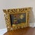 Abstract Vintage Italian Still Life Oil Painting Gold Ornate Frame Signed For Sale - Image 3 of 10