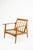 1990s MCM Lounge Chair in Boucle Pearl Fabric For Sale - Image 9 of 11