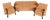 Czech Art Deco Seating Set, J. Halabala, Up Závody, Beech, Oak, Czech, 1930s, 1920s, Set of 3 For Sale