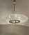 Mid-Century Brass and Textured Glass Pendant, 1950s For Sale - Image 12 of 16
