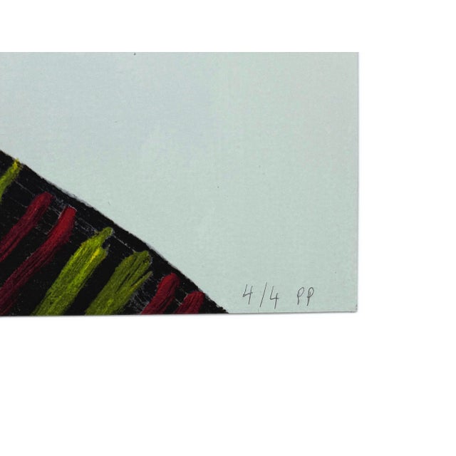 Contemporary Tomoo Gokita, Oscalypso, Rare Hand Signed Screen Print, 32 X 28 In. Framed, 2022 For Sale - Image 3 of 4