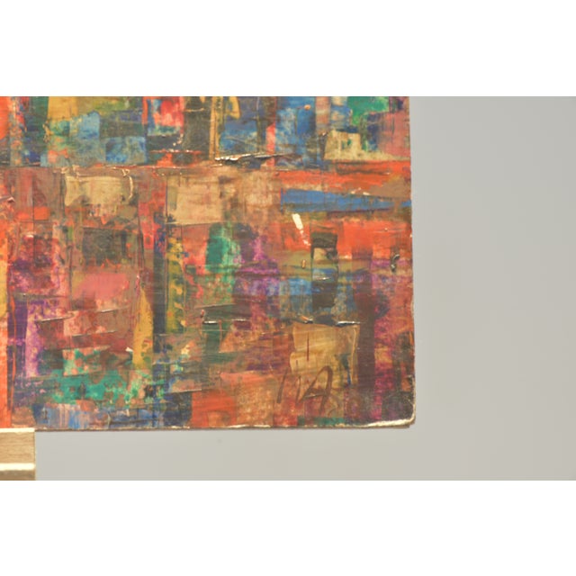 Abstrakte Komposition, Monogrammed W.A. '56 For Sale - Image 3 of 7