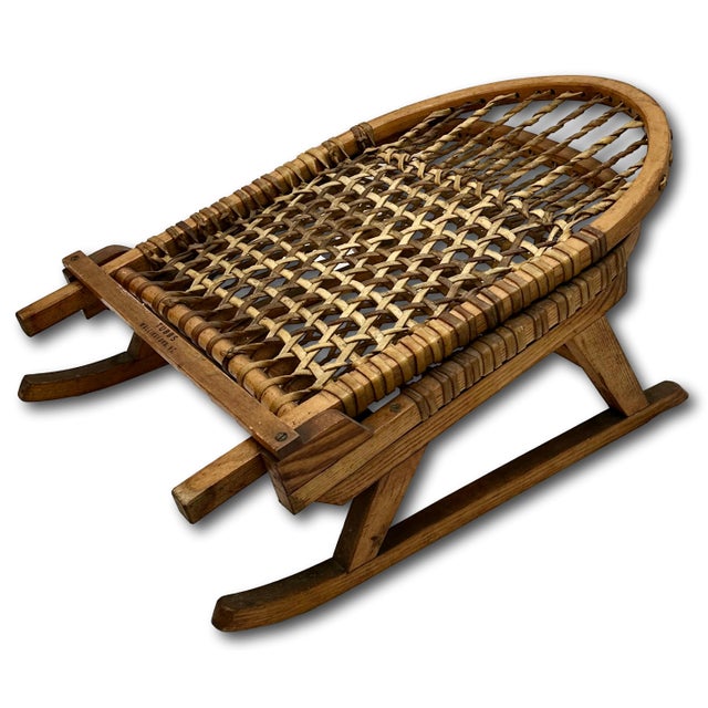 This Really is a Great Looking - Very Unusual Vintage Folding - Collapsible Low Chair. Circa Mid 1900s. These Types of...