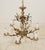 Spanish Rococo Revival Gilt Crystal Chandelier For Sale - Image 10 of 12