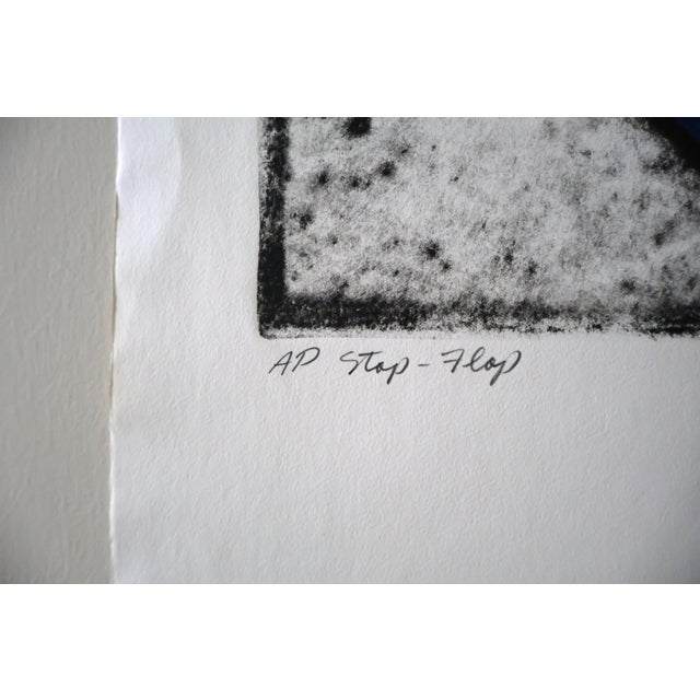 Dennis Ray Beall "Stop-Flop" 1965 Pop Art Collagraph Ap Signed Print For Sale - Image 10 of 13