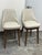 Contemporary Interlude Home Harper Swivel Counter Stools, Pair For Sale - Image 3 of 12