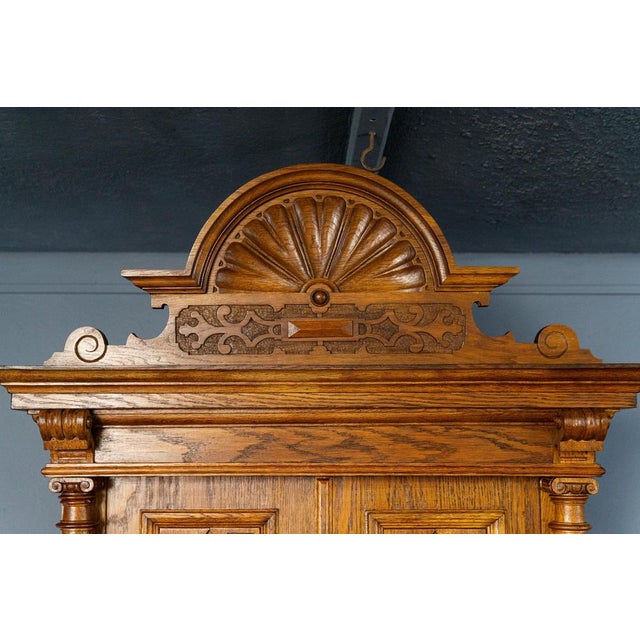 Antique Wooden Buffet Cupboard For Sale - Image 14 of 18