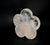 Rock Crystal Peach Blossom Plate Japanese Artisan For Sale - Image 13 of 14