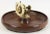1950s English Traditional Bakelite Ship's Wheel 'Nutcracker' Vise on Birdseye Maple Bowl For Sale - Image 4 of 4